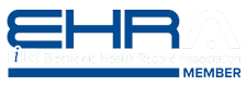 EHRA logo - The logo of the Electronic Health Record Association (EHRa), representing the organization's identity and mission within the healthcare technology sector.