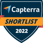 Image of the Capterra Shortlist for the Best Mental Health EHR in 2022, showcasing the top electronic health record systems recognized for their excellence in serving the mental health industry
